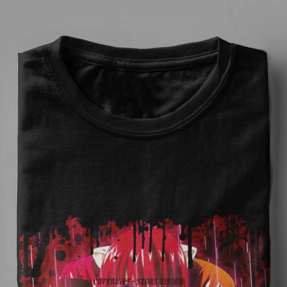 ليليوم إلفين الكذب ثلاثية الأبعاد بلايز الهيب هوب محب تي شيرت للرجال مضحك أنيمي مانغا الدم لوسي فتاة نيو يوكا تيز قمصان #3