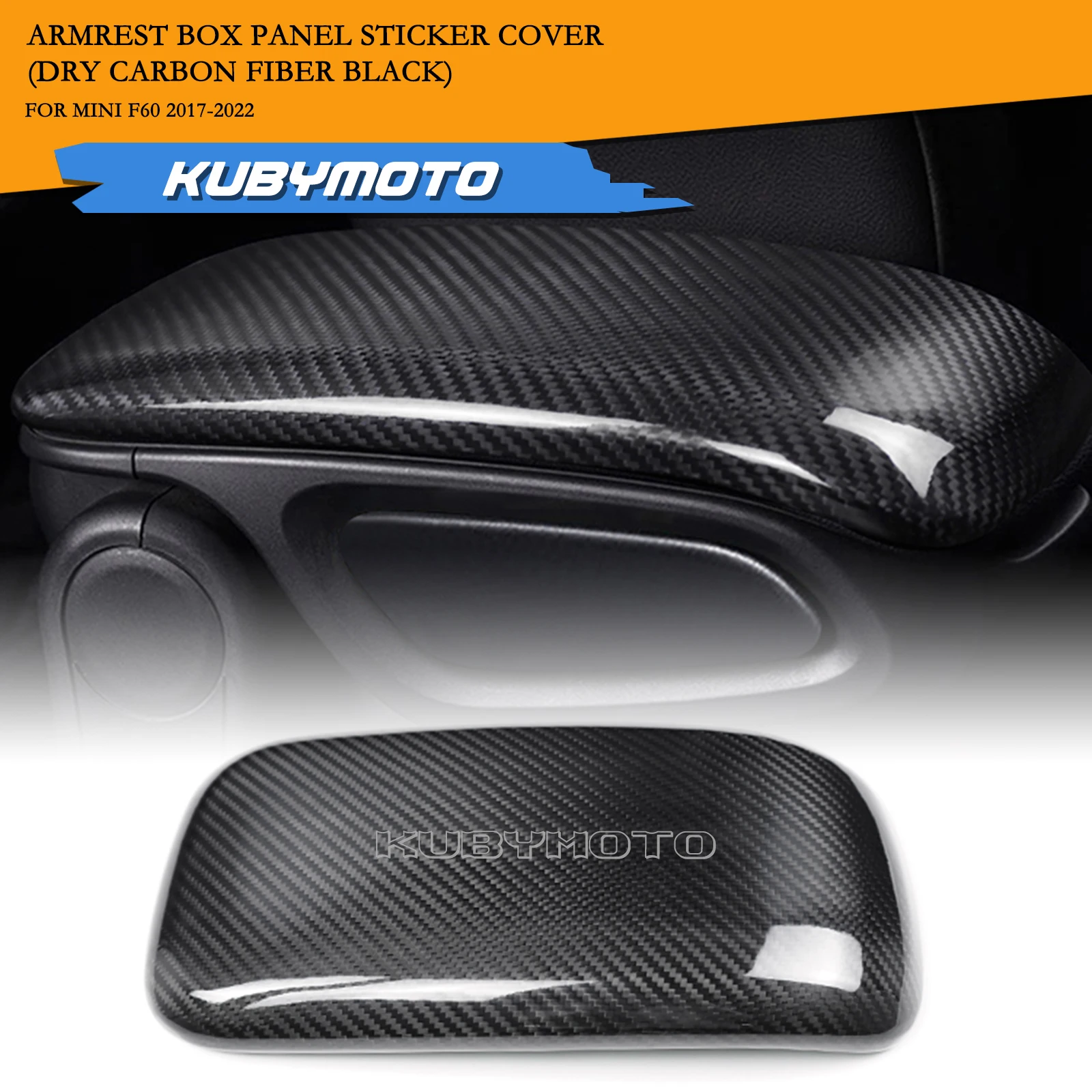 Car Interior Handrest Armrest Box Cover Hand Pad Trim For MINI Countryman F60 2017-2022
