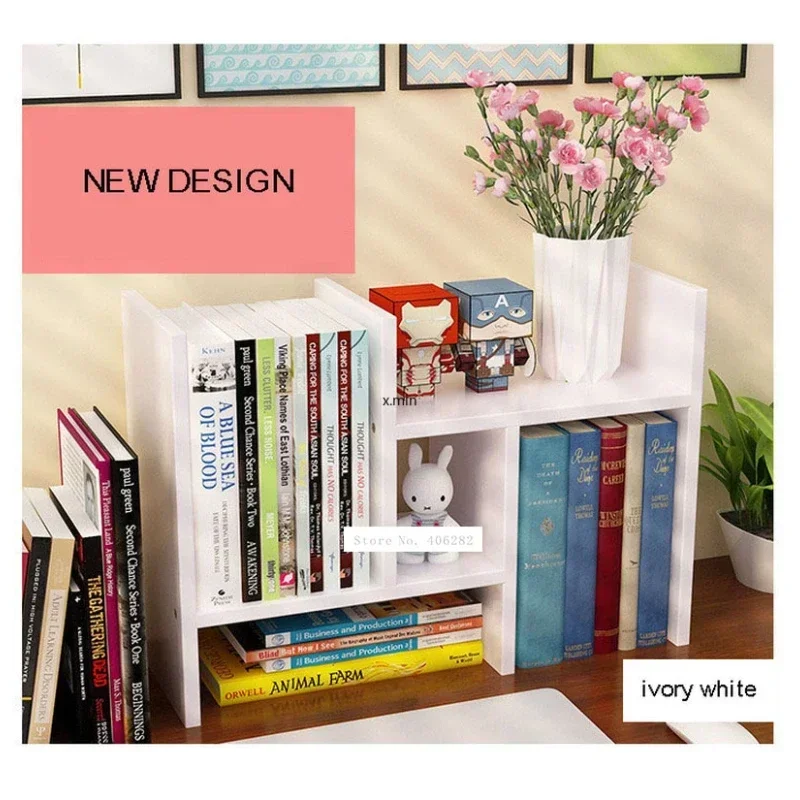 

Bookcase Desktop Bookshelf Simple Desk Modern Student Children Table Desktop Bookcase Storage Combination Bookshelf On Table