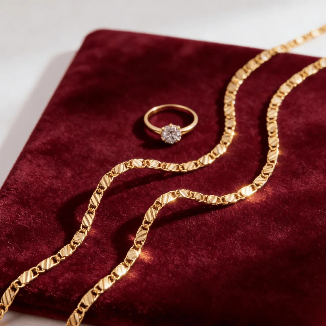 Korean fashion 925 Sterling Silver 16-30 Inch Retro 2mm Gold color Charm Chain Necklace For Women Man Wedding niche Jewelry gift