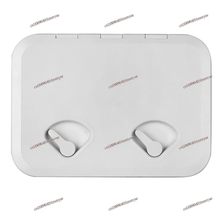 White Square Deck Cover Hatch Cover Hand Hole Cover ABS Plastic Anti-aging Marine Yacht Speedboat RV Accessories