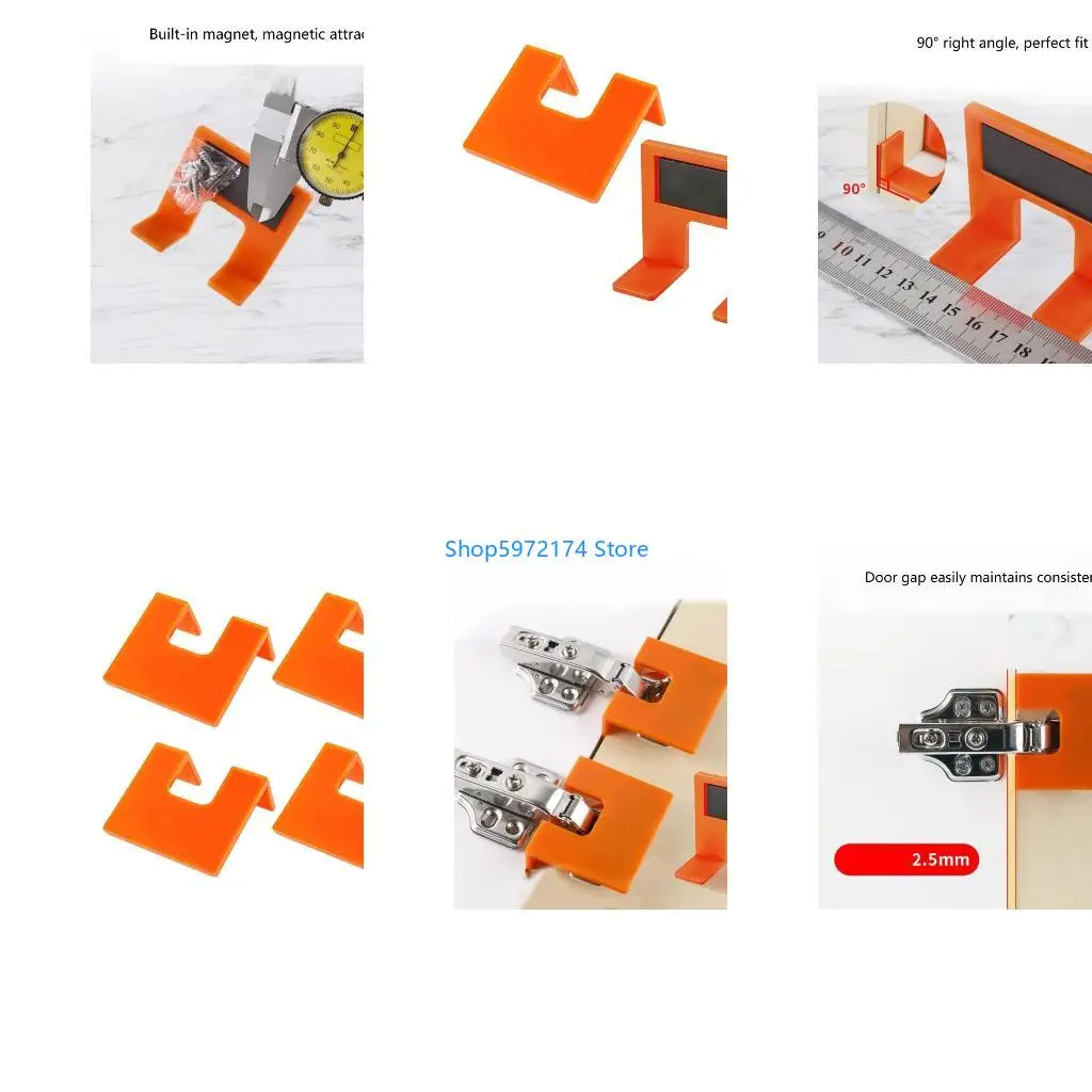 Y3NB Accuracy Locators Plate with Back Adhesion and Scale Marking