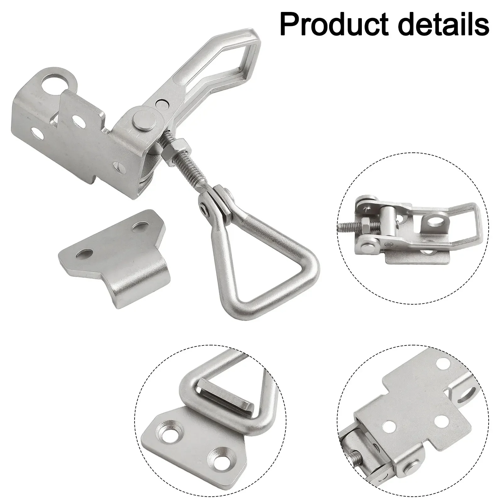 Adjustable 67-80mm Stainless Steel Lock Hassle-Free Installation Perfect For Cabinets Sturdy Construction Versatile Use Lock
