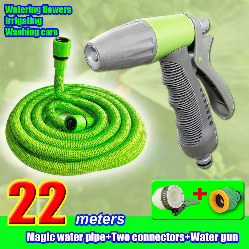 Magic retractable water pipes of various lengths Direct Spray nozzles water guns balcony garden irrigation car washing