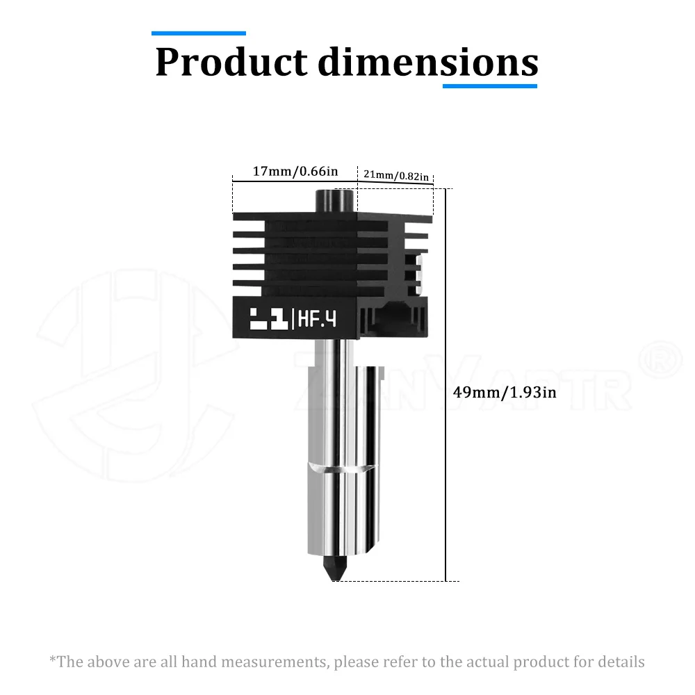 P2S Hotend لمختبر بامبو P2S قياسي/عالي التدفق Hotend جودة عالية طباعة سريعة دقيقة فوهة قابلة للإزالة 0.2 0.4 0.6 0.8