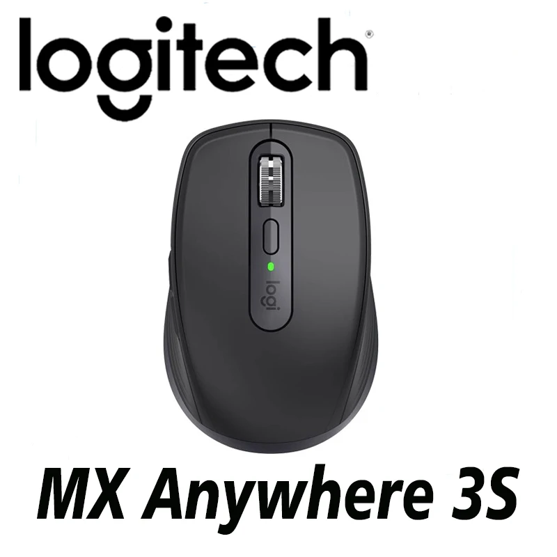 

Logitech MX Anywhere 3S, легкая портативная беспроводная мышь с длинной батареей для деловых поездок