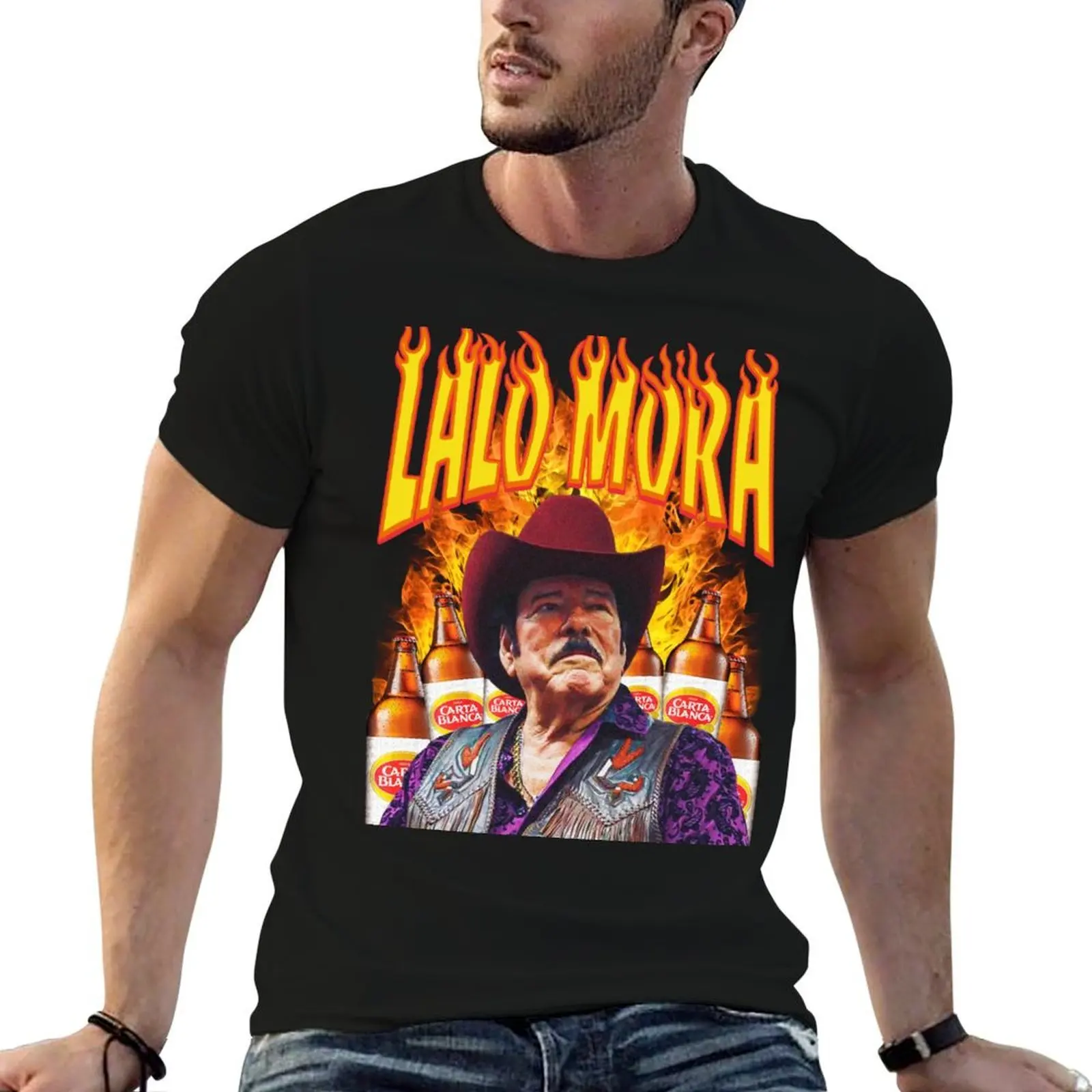 

Lalo Mora Vintage Retro Design T-Shirt anime t shirts oversize graphic t shirts for man T-Shirt