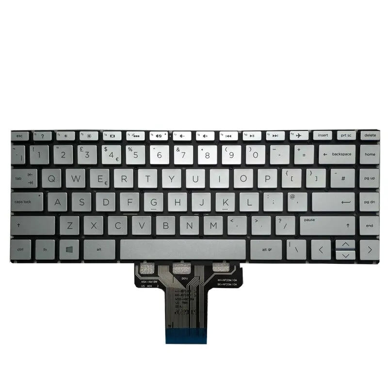 New Backlit US/UK Keyboard For HP Pavilion X360 14-CK 14-CD 14M-CD 14-CE 14-DQ TPN-Q221 14-DG TPN-Q207 TPN-I131 TPN-W131