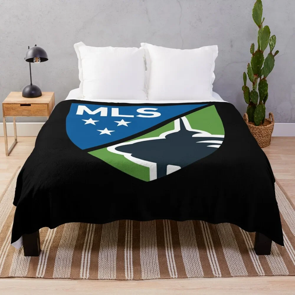 Классическое плед «Команда Сиэтл», постельное белье, плед на диване, волосатые утяжеленные одеяла