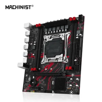 Makinist X99 PR8 anakart LGA 2011-3 Intel Xeon işlemci çift kanal DDR3 RAM NVME M.2/SATA 3.0 destekler