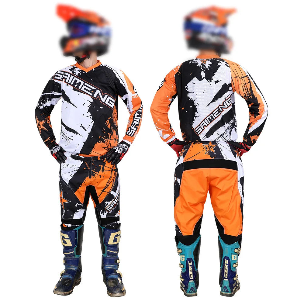 

motocross gear set for kids mountain Downhill racing suit Youth children Jersey Pant Enduro Bicycle boy girl MX BMX