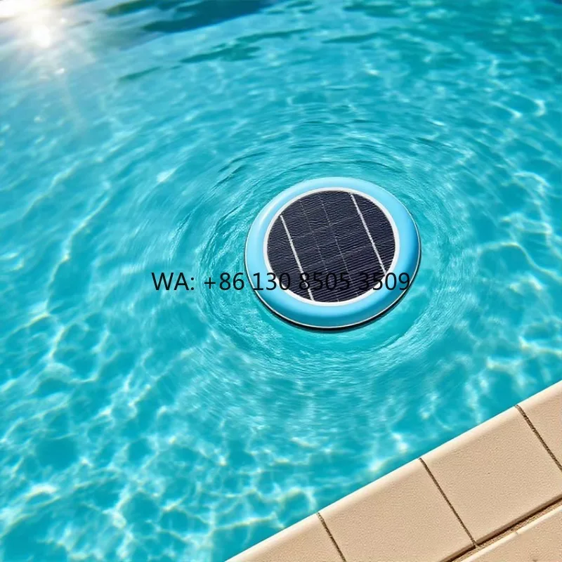 

Portable Compact Blue Solar Copper Ionizer 35000 Gallon Purifying Capacity Outdoor Swimming Pools Floating Water 2-Year Warranty