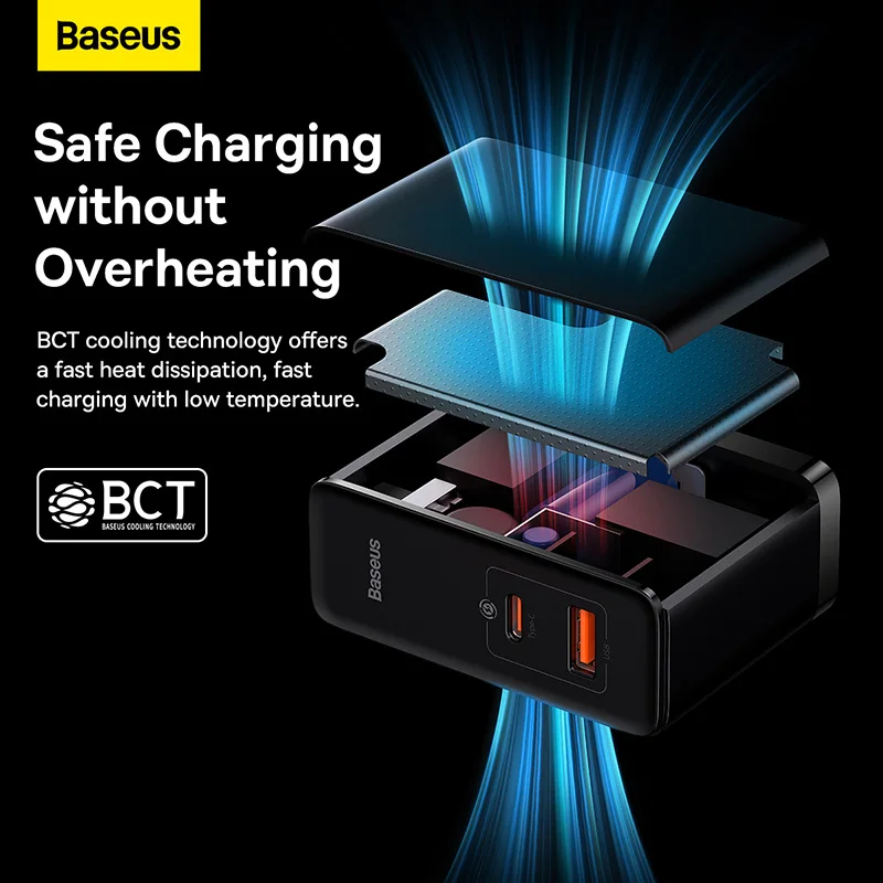 Baseus PD 100W USB 충전기 GaN 5 Pro 유형 C 충전기 빠른 충전 4.0 QC 3.0 빠른 아이폰 Xiaomi Poco Macbook 노트북