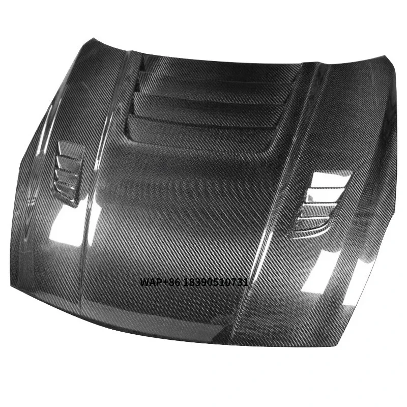 GTII-Style Carbon Fiber Front Engine Hood Bonnet for 09-12 GTR R35 New Condition