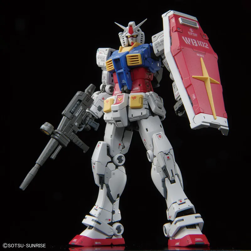 Spot BANDAI Rg 1/144 Rx-78-2 Gundam Yuanzu Rgu Ver 2.0 Zusammengebautes Modell