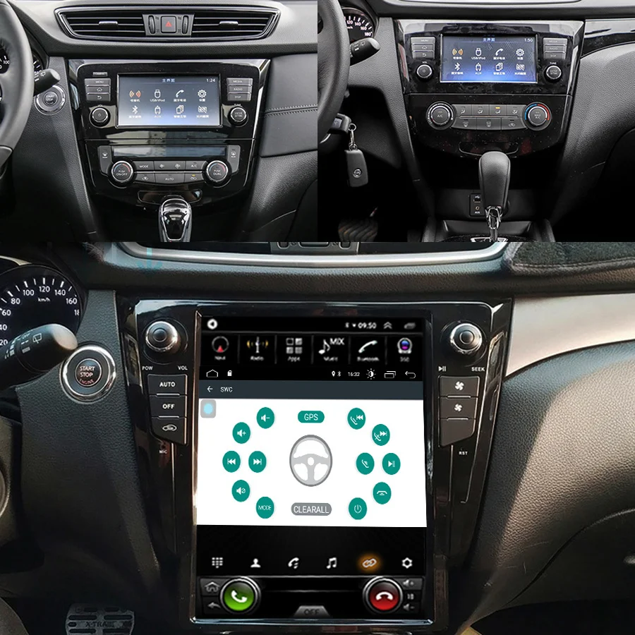 

12.1" Touch Screen Android Car Radio GPS Navigation For Nissan X-Trail Qashqai Rogue Multimedia Player Carplay Bluetooth Wifi