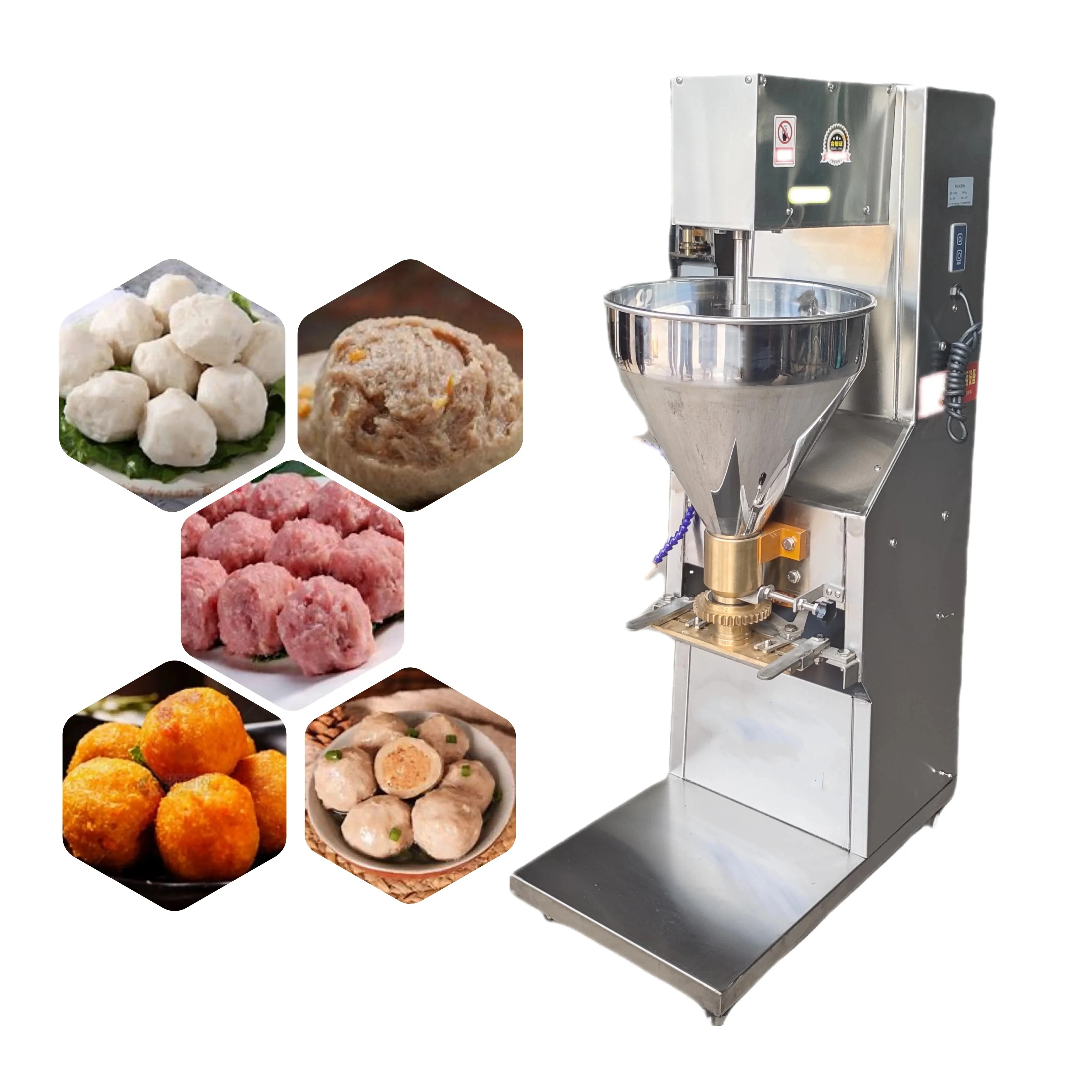 YIDO Factory Meatball Beef Fish Pork Fishing Rod Making Maker Machine To Make Meatball Production Line Machine For Price