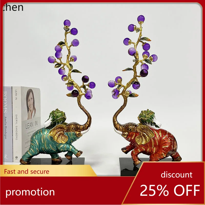 

Zml ornaments - pair of living room wine cabinet decorations, entryway room, new home housewarming gift