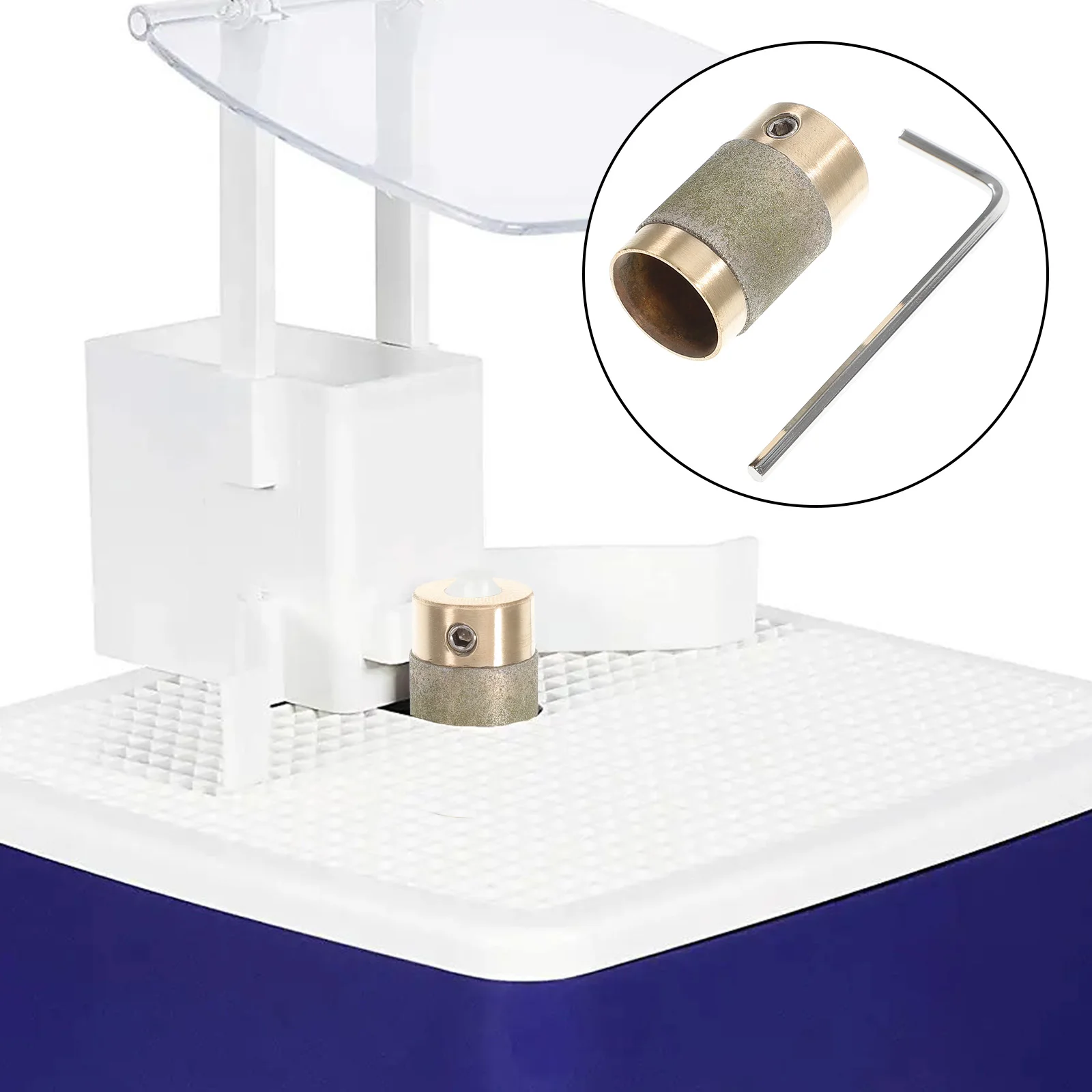 

Special Design Fine Craftsmanship Stained Glass Tools Grinding Wheel Copper Core Easy Install Supplies