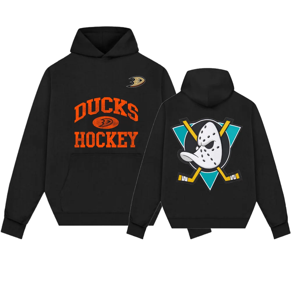 North American Anaheim Ice Hockey Hoodie Long-sleeved Pullover Hoodie Sports Hoodie A Must-have Hoodie For Fans