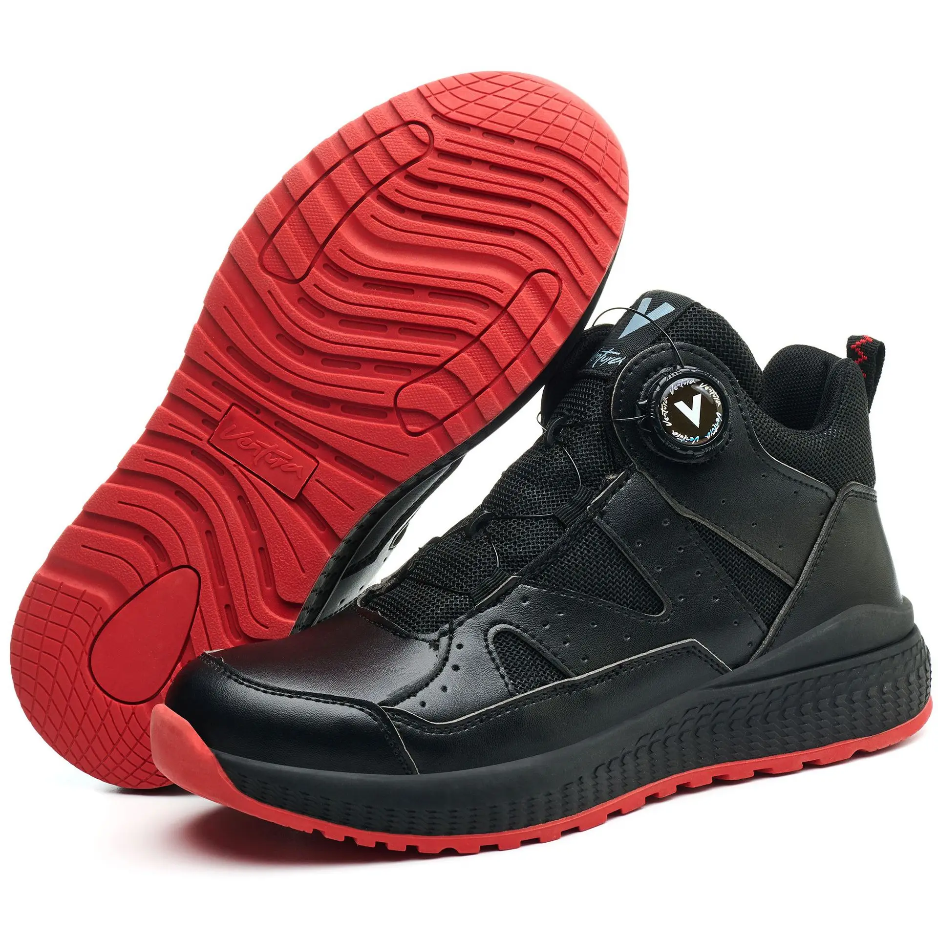 Rotating Button New Work Safety Shoes for Men Anti-smash Anti Puncture Indestructible Shoes Work Boots Steel Toe Shoes Non-slip