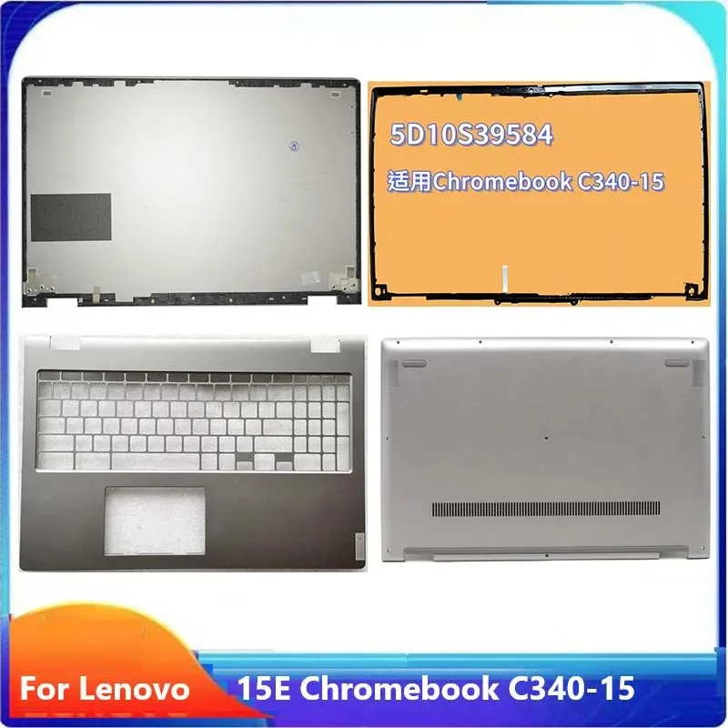 

Новый/org для Lenovo 15E Chromebook C340-15 81T9 задняя крышка ЖК-дисплея 5CB0U43696/безель 5D10S39584/верхняя крышка/клавиатура/нижняя часть корпуса