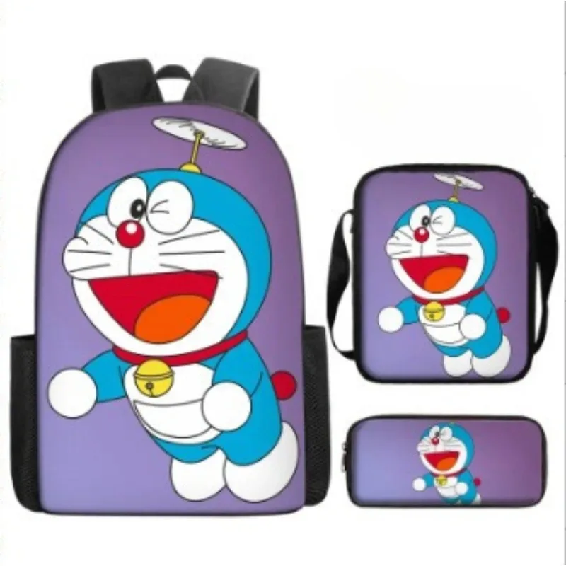 

Японского аниме Doraemons Kawaii мультяшный узор рюкзак сумка через плечо пенал товары аниме небольшой подарок