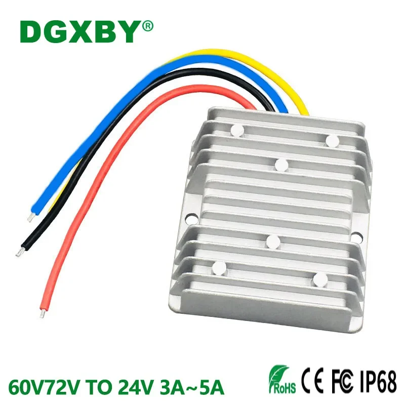 

Lsolated Type 60V72V80V100V120V TO 24V 1A 2A 3A 5A 8A 10A DC Converter 50V~150V TO 24V Power Module For Automotive Equipment