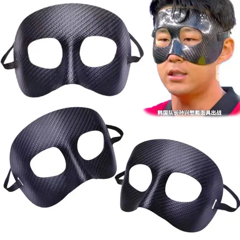 Halloween Son Heung Min masks plastics mask for Half Face fashion mask Halloween cosplay prop mask