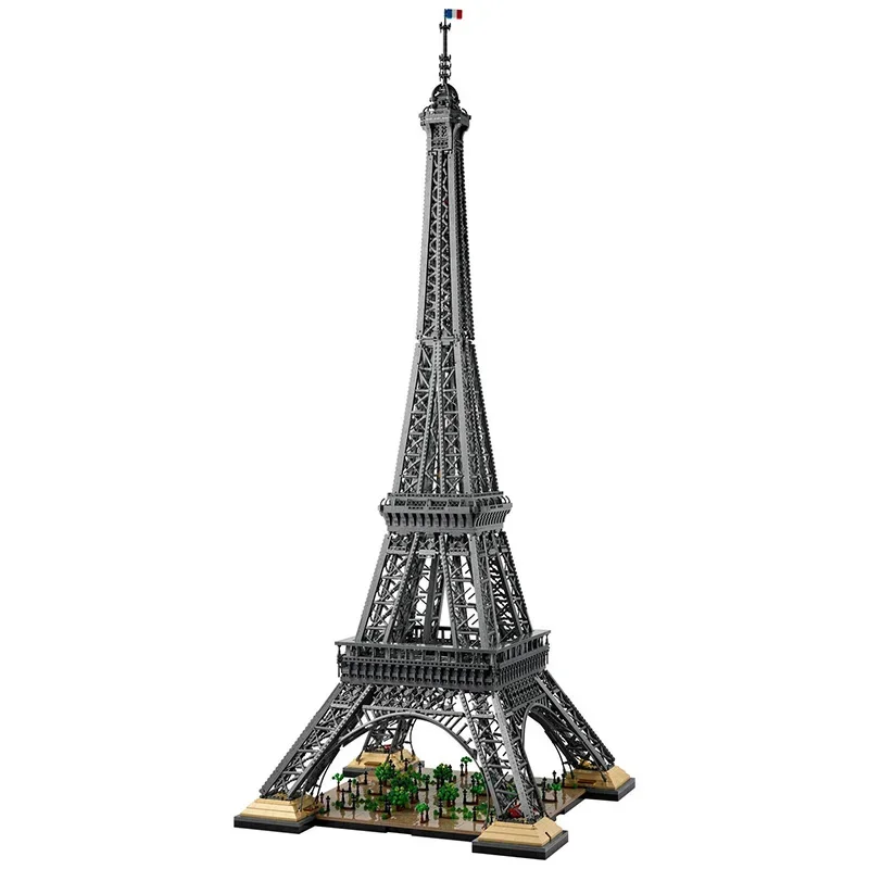 10001 pièces grande tour Architecture modèle blocs de construction brique jouets adultes noël anniversaire cadeau Compatible avec l'ensemble 10307