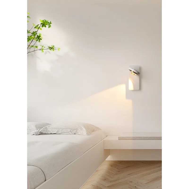 LED wall lamp minimalist and fashionable bedside bedroom staircase background wall lamp