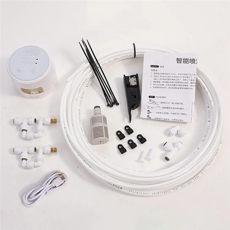 

Reliable Automatic Mist Rainforest Timing Sprays System Kit Wifi APP Control Intelligent Reptile Timing Sprays System Irrigation