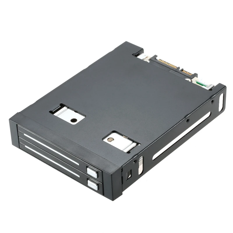 Dual Bay 2.5 Inch SATA III Hard Drive HDD And SSD Tray Internal Mobile Rack Enclosure Docking Station Hot Swap Durable