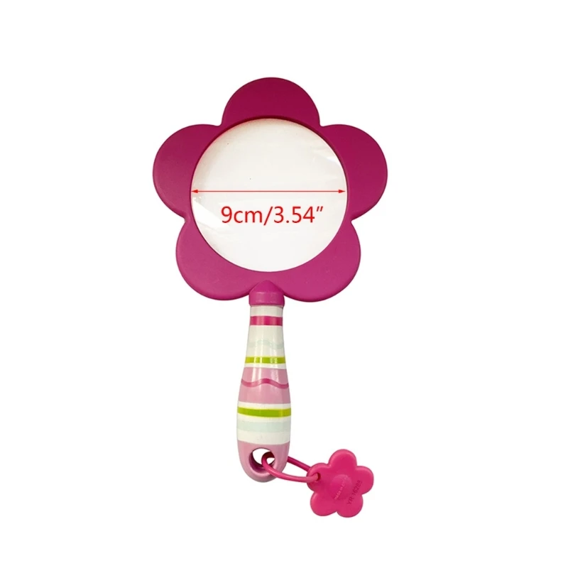 Mini Pocket Handheld Reading 4XMagnifier 90mm Kaca Pembesar Anak Membaca Dropship