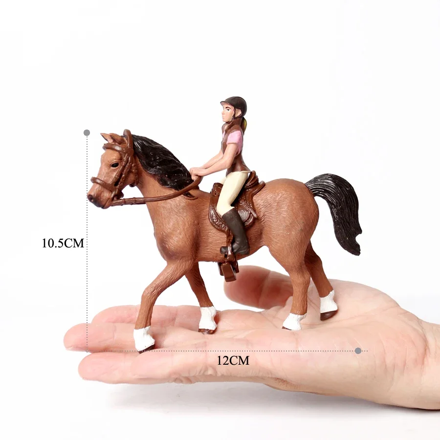 Ensemble De Ferme équestre – Étable à Chevaux – Jouets Réalistes – Cadeau Anniversaire – Dès 3 Ans