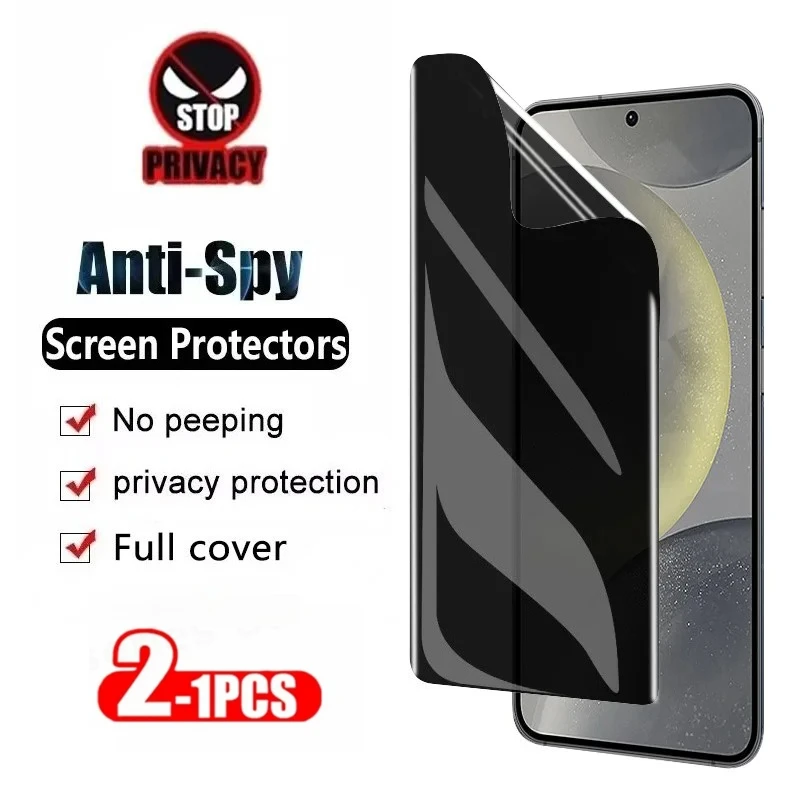 

Anti Spy Privacy Hydrogel Film for Samsung S25 S24 S23 Ultra S22 S21 S20 S10 Plus Screen Protector for Galaxy Note 20 10 Ultra