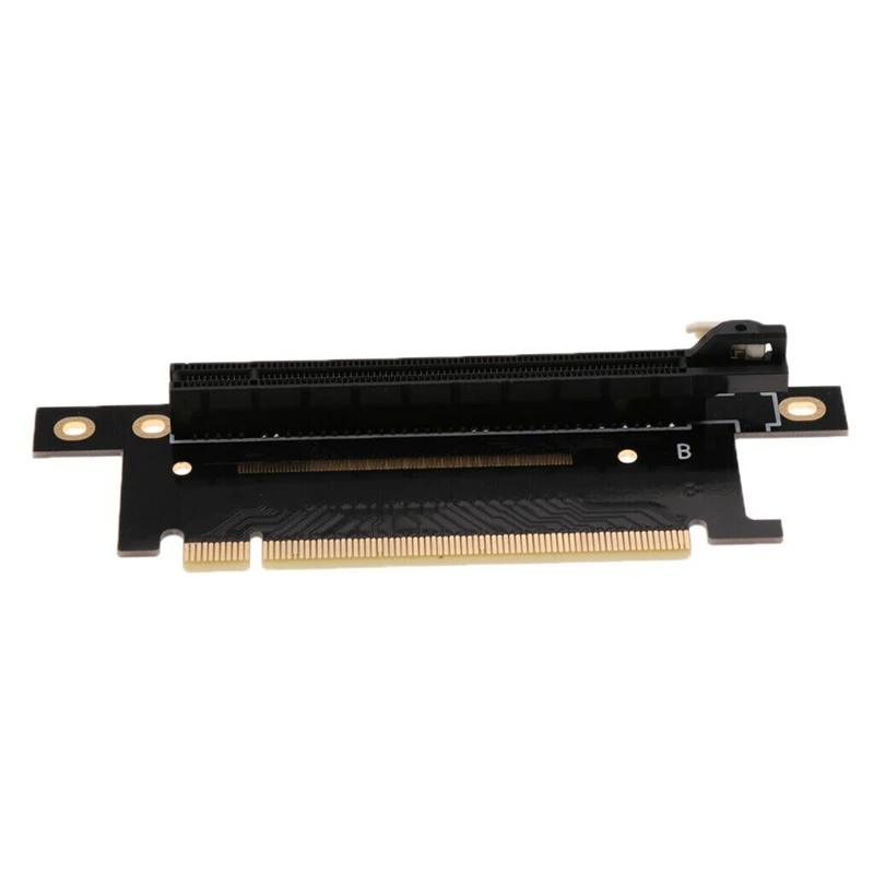 PCI Express 16X Riser Adapter Card PCI-E Steering Card 90 Degrees Right Angle Riser Adapter For 1U 2U Host 4Cm Width