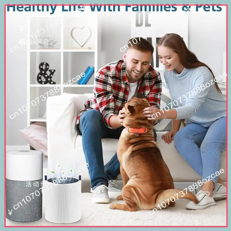 A26P 2-Pack 511 فلتر بديل وفلتر الكربون المنشط لـ Blueair Blue Pure لفلتر بديل Blue Pure 511