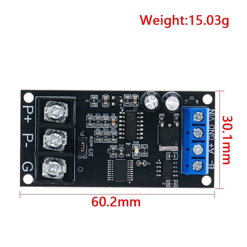 PT100 platino resistenza termica RTD sensore di temperatura trasmettitore modulo RS485 modulo RTU