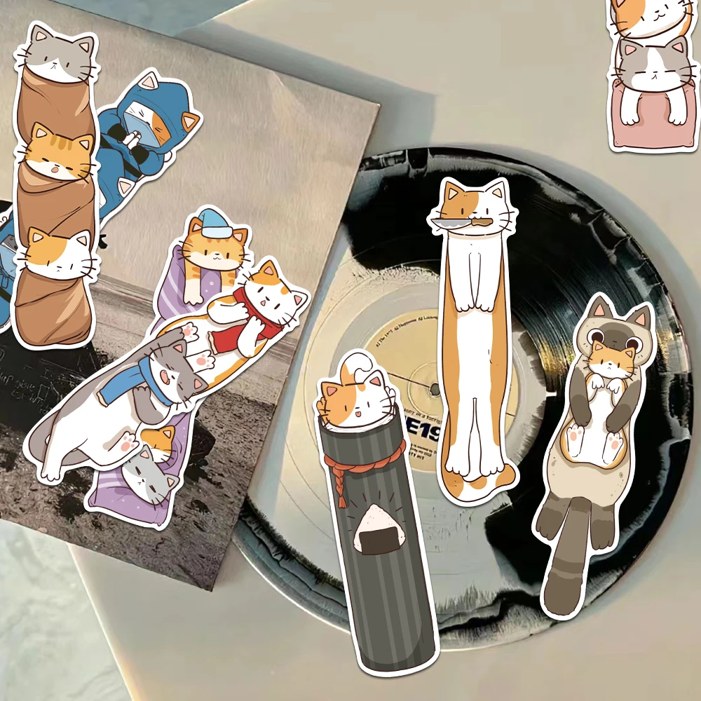 30 قطعة الإبداعية القط الغريبة الكرتون الإشارات المرجعية صفحات الكتاب الزخرفية لوازم الطلاب دراسة نمط صغير إشارات مرجعية شخصية #5
