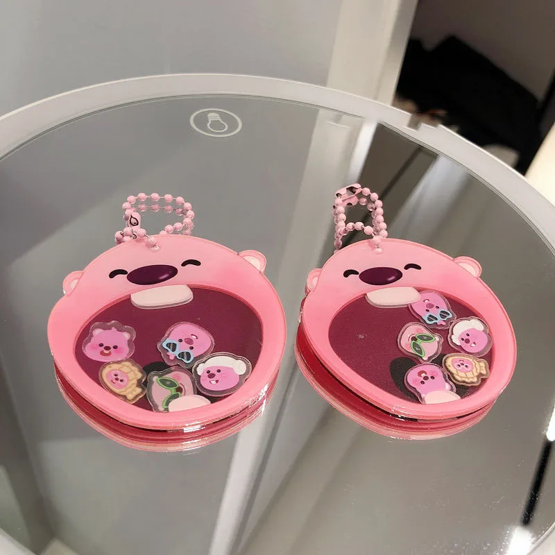 New Anime Kawaii Cute Loopy Little Beaver Pendant Key Chain Acrylic Couple Style Bag Decoration Birthday Gifts Girlfriend Gifts