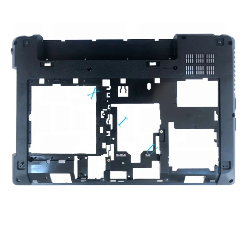 Imagem -03 - Keyboard Frame Bottom Case para Lenovo Notebook Palm Rest Tampa Inferior G480 G485