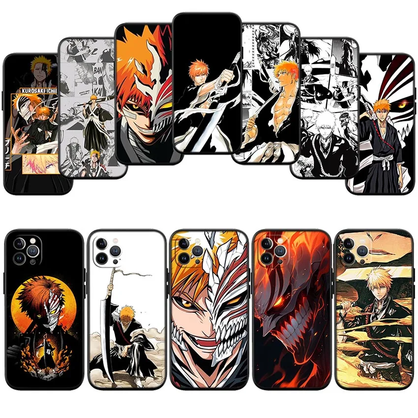 Bleach Ichigo Kurosaki Nowe wysokiej klasy etui na telefon do Samsung Galaxy S21 S22 S23 S24 Fe Plus Ultra S21S A55 A35 A24 A25