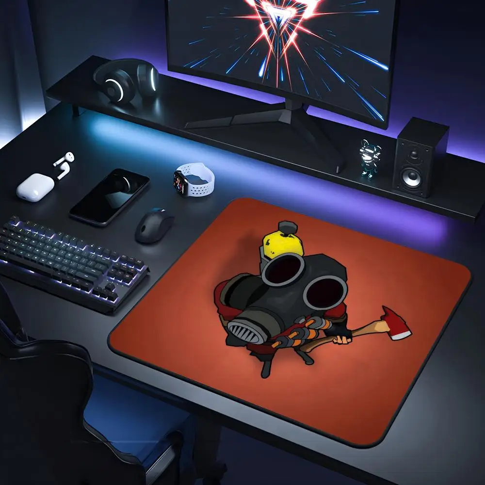 Team Fortress 2 Mouse Pad Gaming Laptops Keyboard Mat Deskmat Pc Accessories Desk Protector Mousepad Gamer Mats Anime Mause Pads