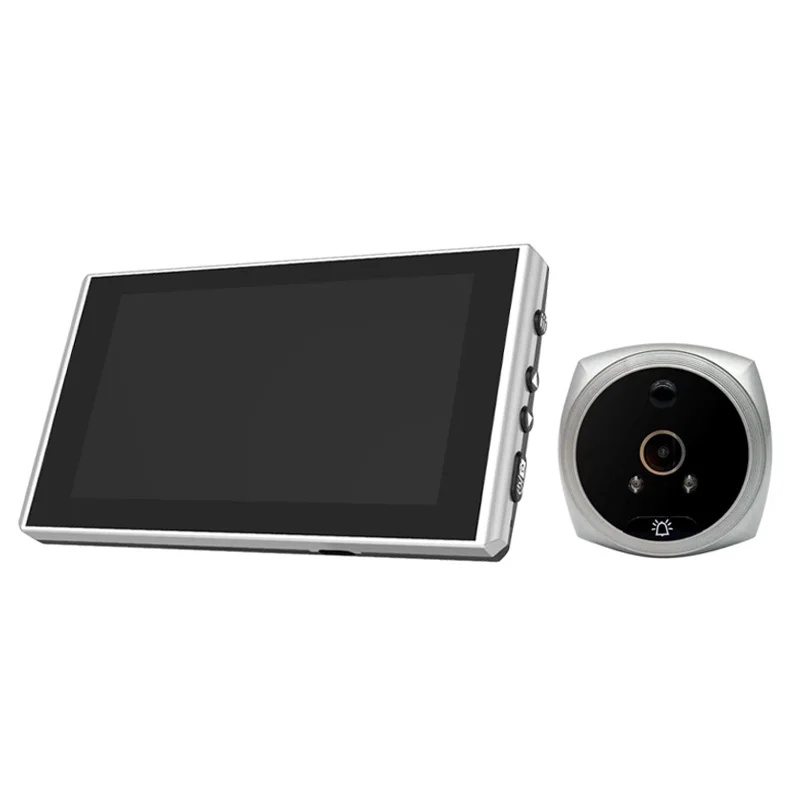 4.5 Inch LCD Screen Video Doorbell Digital Peephole Door Viewer Camera with 145 Degree Angle PIR Night Vision Motion Detection