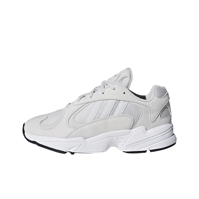 Adidas Originals Yung 1 Chunky Sneakers Unisex Low Top Gray White BD7659