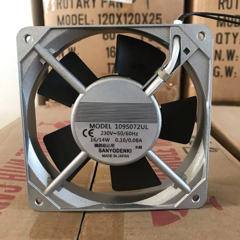 109S072UL 110/220V 16/14W 12025 12cm Aluminum frame AC fan