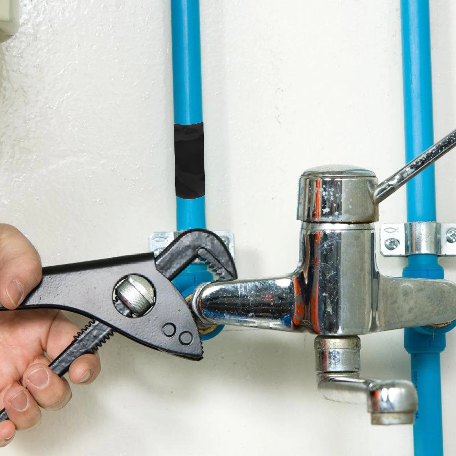 

1 Roll Waterproof Silicone Rubber Tape High Temp Electrical Insulating Emergency Radiator Hose Repair Water Leak Repair Tape 3