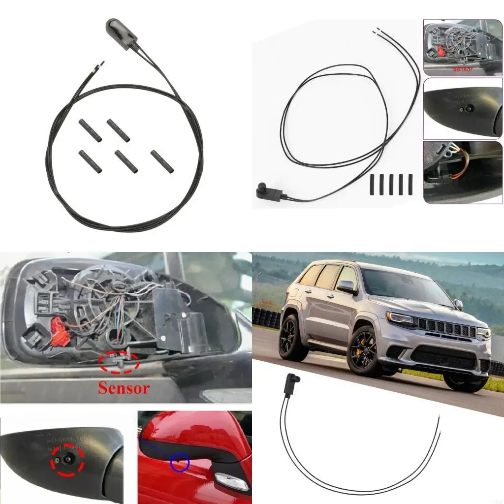 Vehicle Exterior Temperature with Black Plastic Head and 61 Cable, Outside Air for Daily Service Work and Single Set Use New