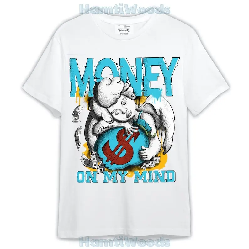 

SB Di'Orr Greenwood Shirt, Graphic Money On My Mind Shirt Outfit